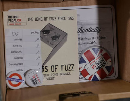 British Pedal Company Mullard Loaded Dallas Rangemaster