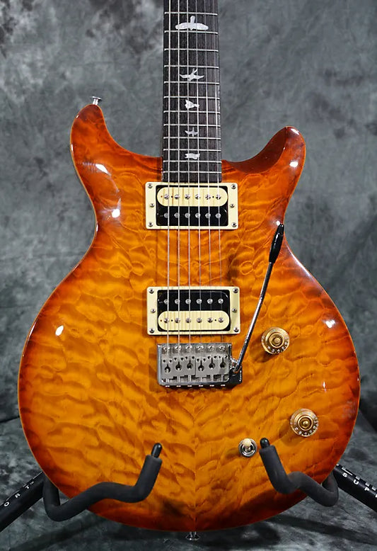 PRS SE Santana Killer Quilt Maple Top Amber