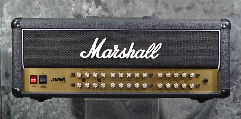 Marshall JVM410h 100 watt Tube 4 channel Guitar amp head w Factory Footswitch