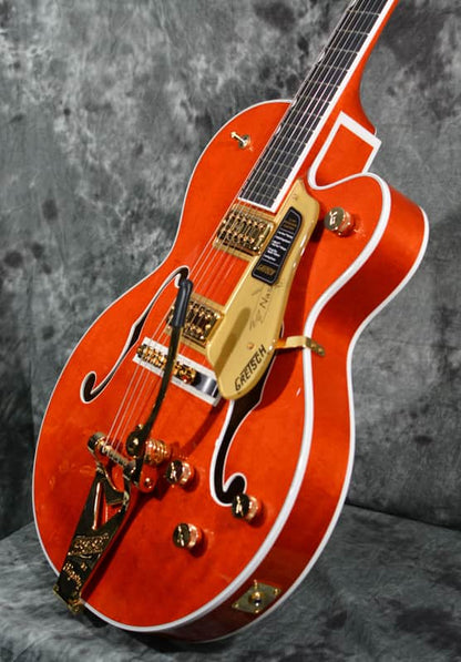 Gretsch 6120 Nashville Hollow Body Orange Stain Professional