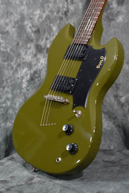 Guild Polara Electric Phantom Olive Green