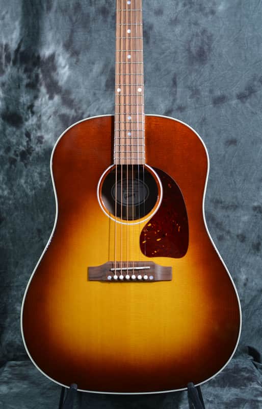 Gibson NOS J-45 Studio Walnut Dreadnought Walnut Burst All Gloss