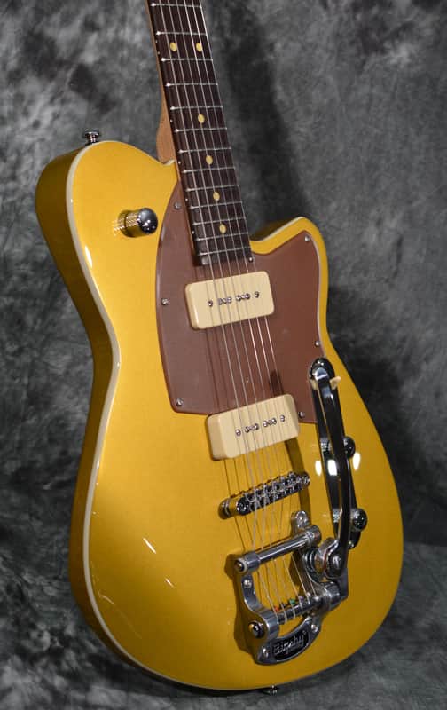 Reverend NOS Charger 290 Bigsby Venetian Gold