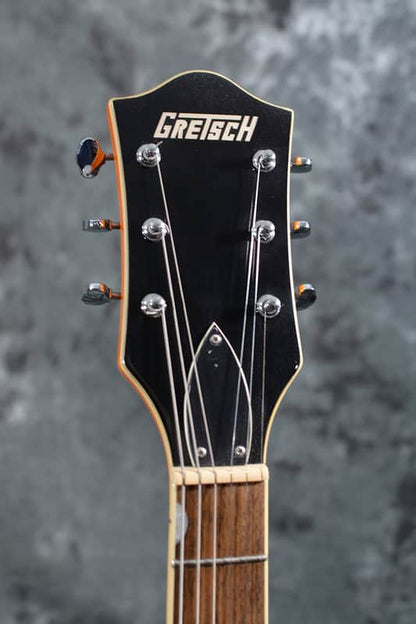 Gretsch G5622t Electromatic Center Block w Super Hilo Tron Pickups & Bigsby Orange w Deluxe Hardshell Case
