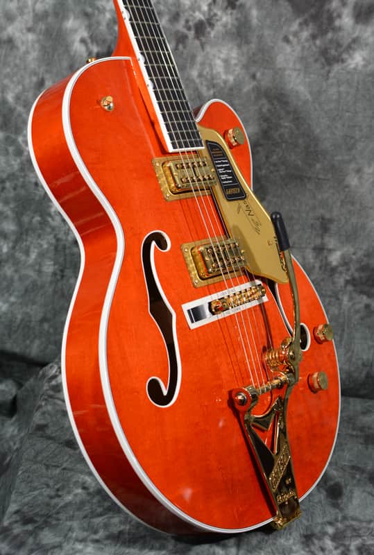 Gretsch 6120 Nashville Hollow Body Orange Stain Professional