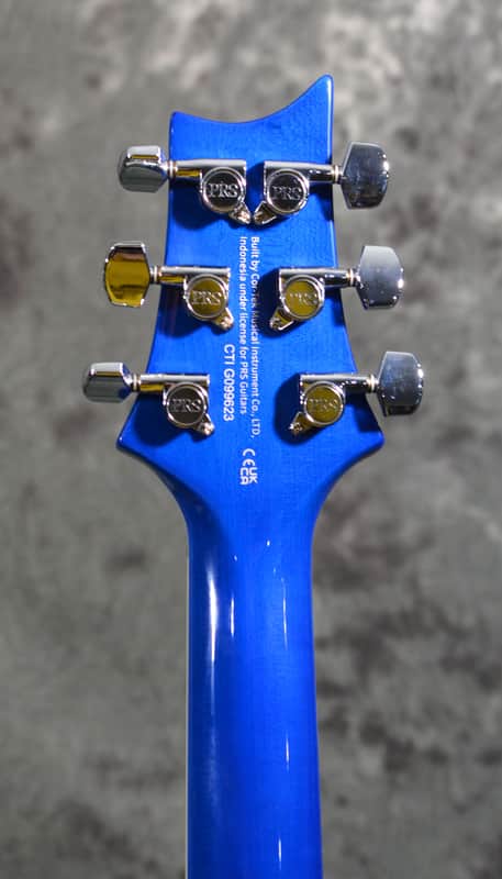 PRS SE Custom 24 Semi-Hollow Piezo Lake Blue