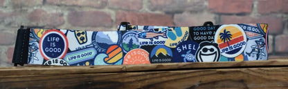 Martin Life Is Good Strap Sticker Collage