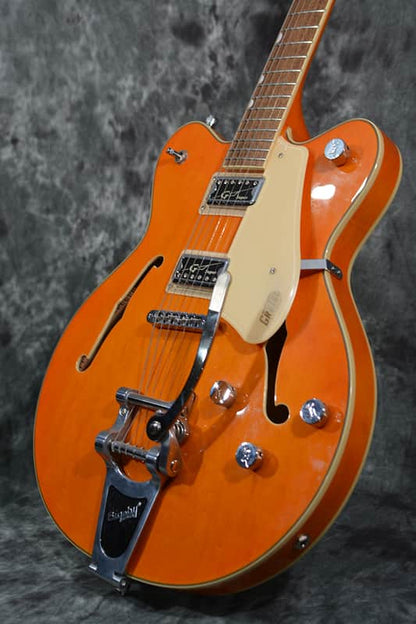 Gretsch G5622t Electromatic Center Block w Super Hilo Tron Pickups & Bigsby Orange w Deluxe Hardshell Case