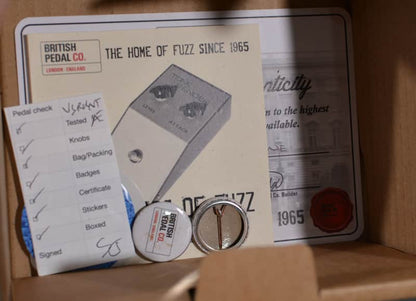 British Pedal Company Dallas Rangemaster Varitone