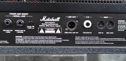 Marshall JVM410h 100 watt Tube 4 channel Guitar amp head w Factory Footswitch