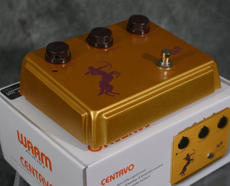 Warm Audio Centavo Professional Overdrive Pedal Gold