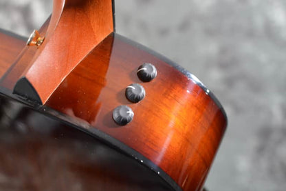 Taylor 224ce K DLX Koa wood Grand Auditorium Acoustic Electric Cutaway Shaded Edgeburst