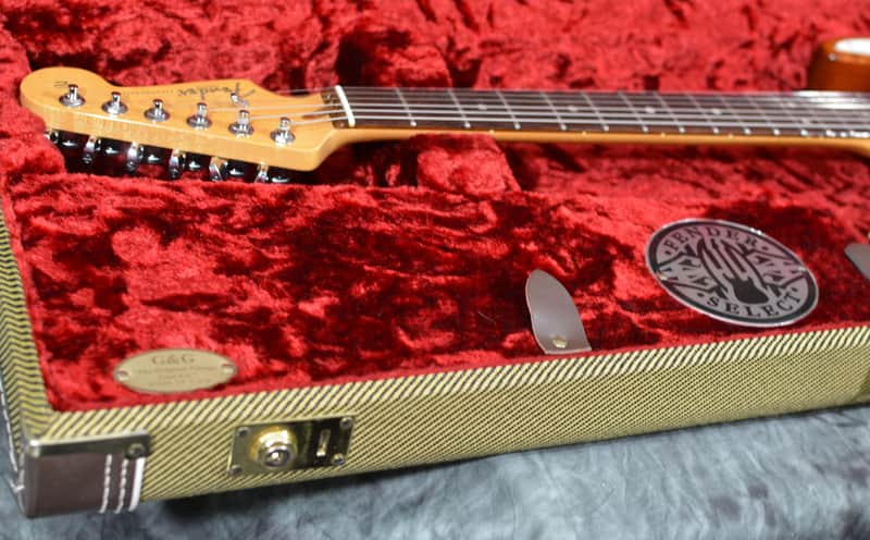 Fender Select 2012 HSS Stratocaster Figured Antique Burst