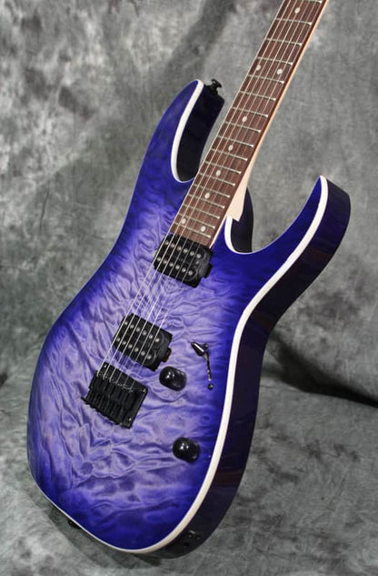 Ibanez RG421QM Cerulean Blue Burst