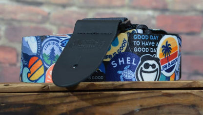 Martin Life Is Good Strap Sticker Collage