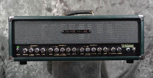Trace Elliot Trident H100 100 watt 3 channel Tube Amp Head Vintage 90s w Factory Footswitch