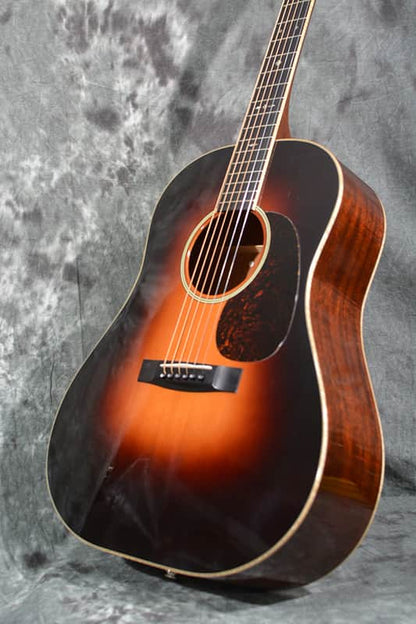 Huss & Dalton DS Custom 14 Fret Adirondack Red Spruce & Mahogany Dreadnought Acoustic Electric Sunburst