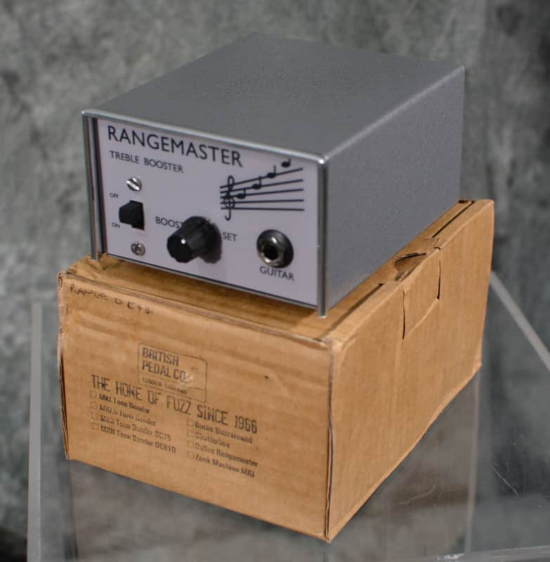 British Pedal Company Mullard Loaded Dallas Rangemaster