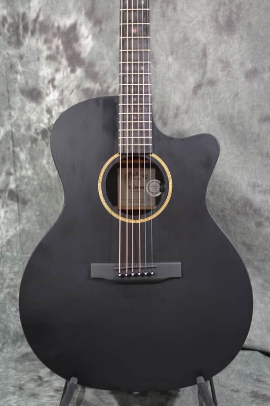 Martin X Series GPC-X1E Black Cutaway