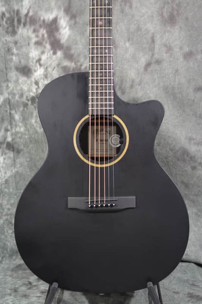 Martin X Series GPC-X1E Black Cutaway