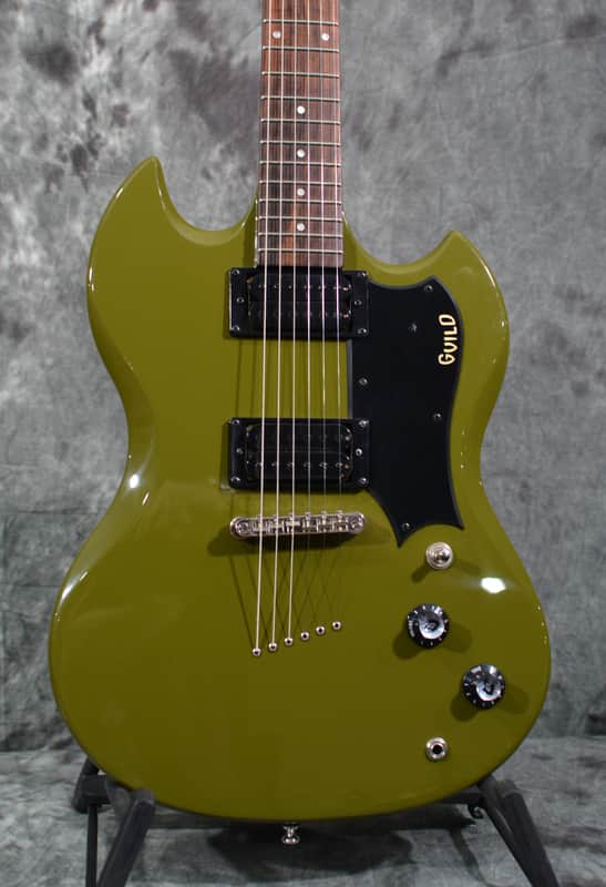 Guild Polara Electric Phantom Olive Green