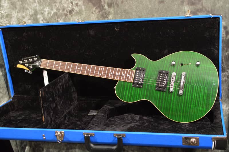 Brian Moore iM i2 LP Style Green Flame