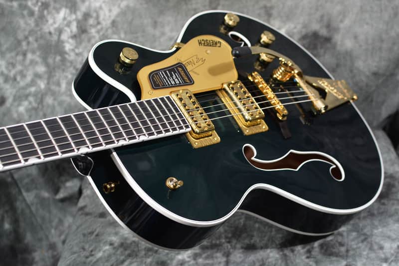 ト*ラ様 超希少！ カスタムオーダー品？バーズアイ Gretsch 6120 Gretsch 6120 Nashville Hollow Body Cadillac Green Professional