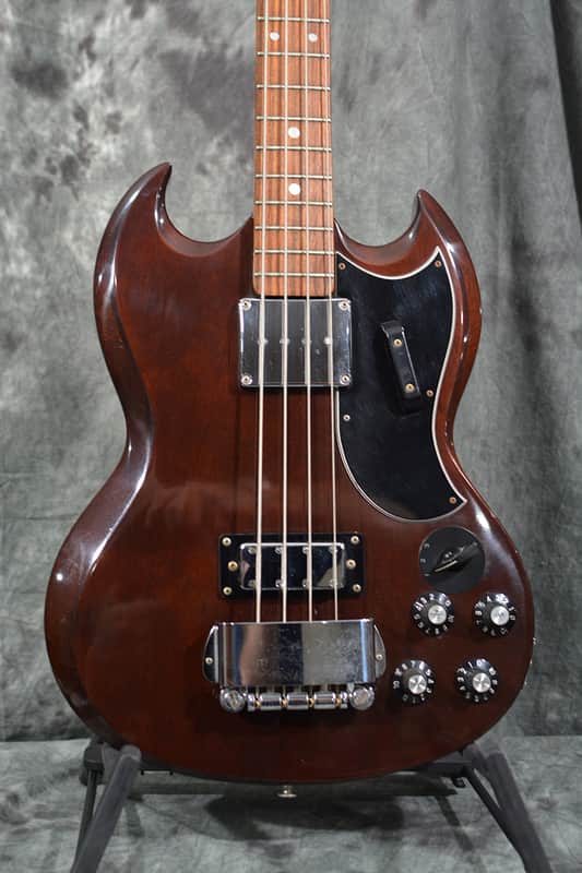 Electra 2261 Bass Vintage 1977 Walnut Gloss EB-3 Style w Original Case