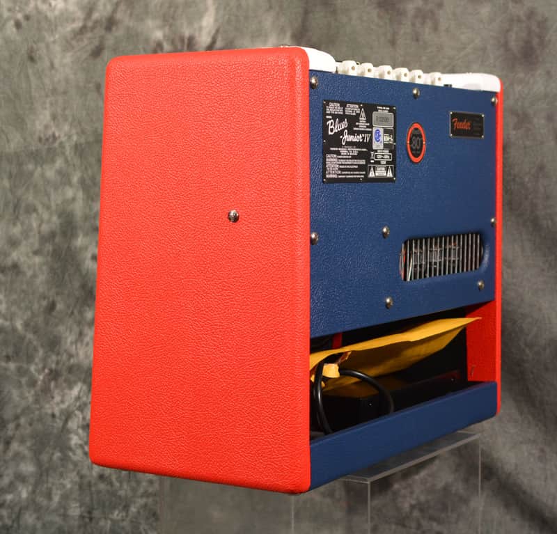 Fender 80TH Anniversary Blues Junior IV Tube Amplifier Red, White and Blue