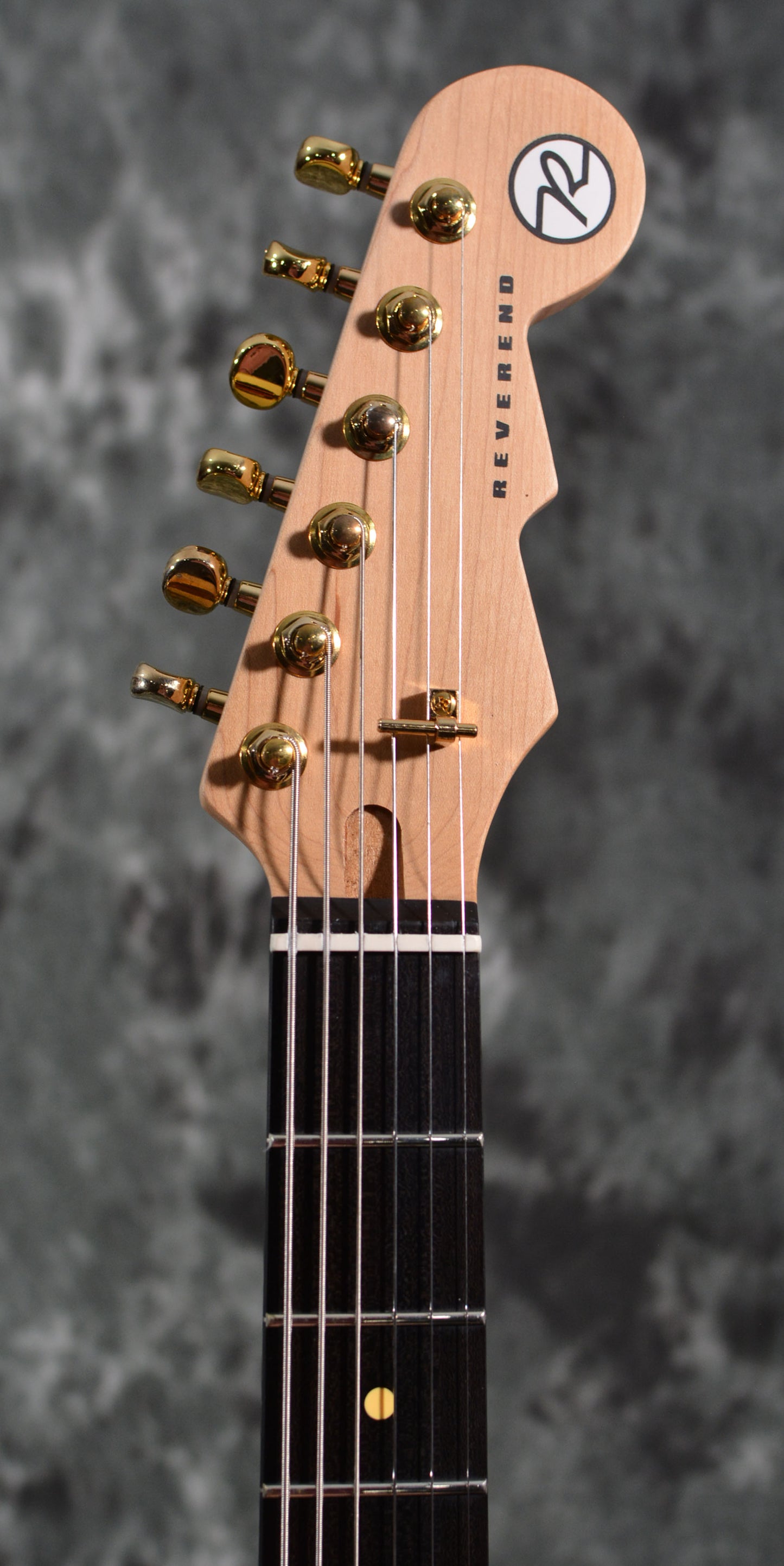 Reverend Descent W Baritone 10TH Anniversary Edition Natural Flame Maple