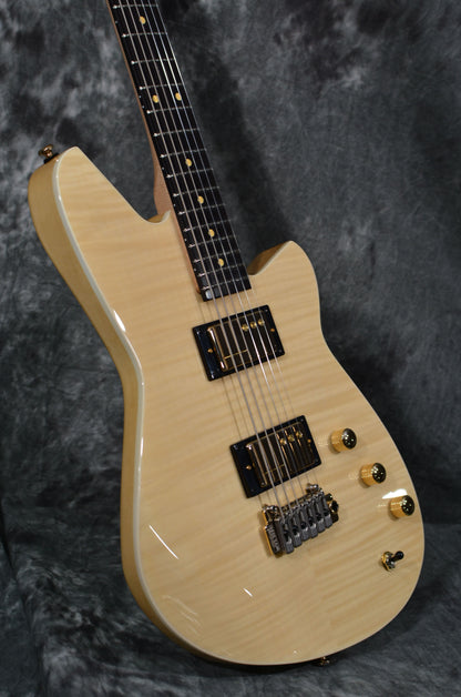 Reverend Descent W Baritone 10TH Anniversary Edition Natural Flame Maple