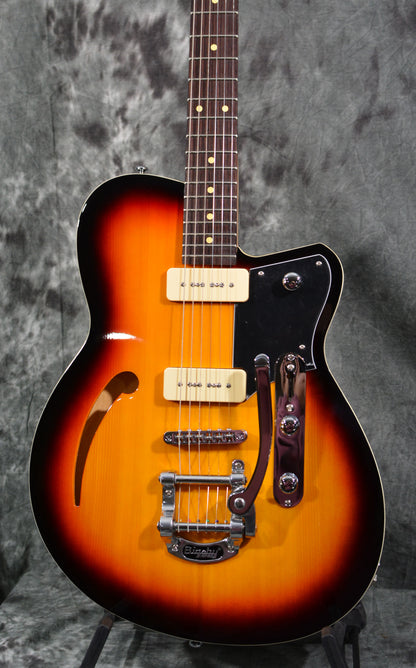 Reverend NOS Club King Sunburst Semi-Hollow