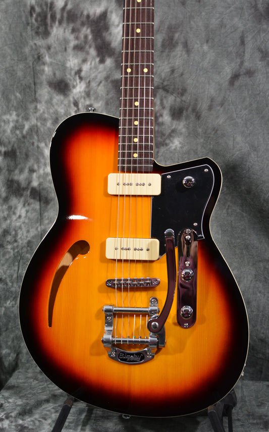 Reverend NOS Club King Sunburst Semi-Hollow