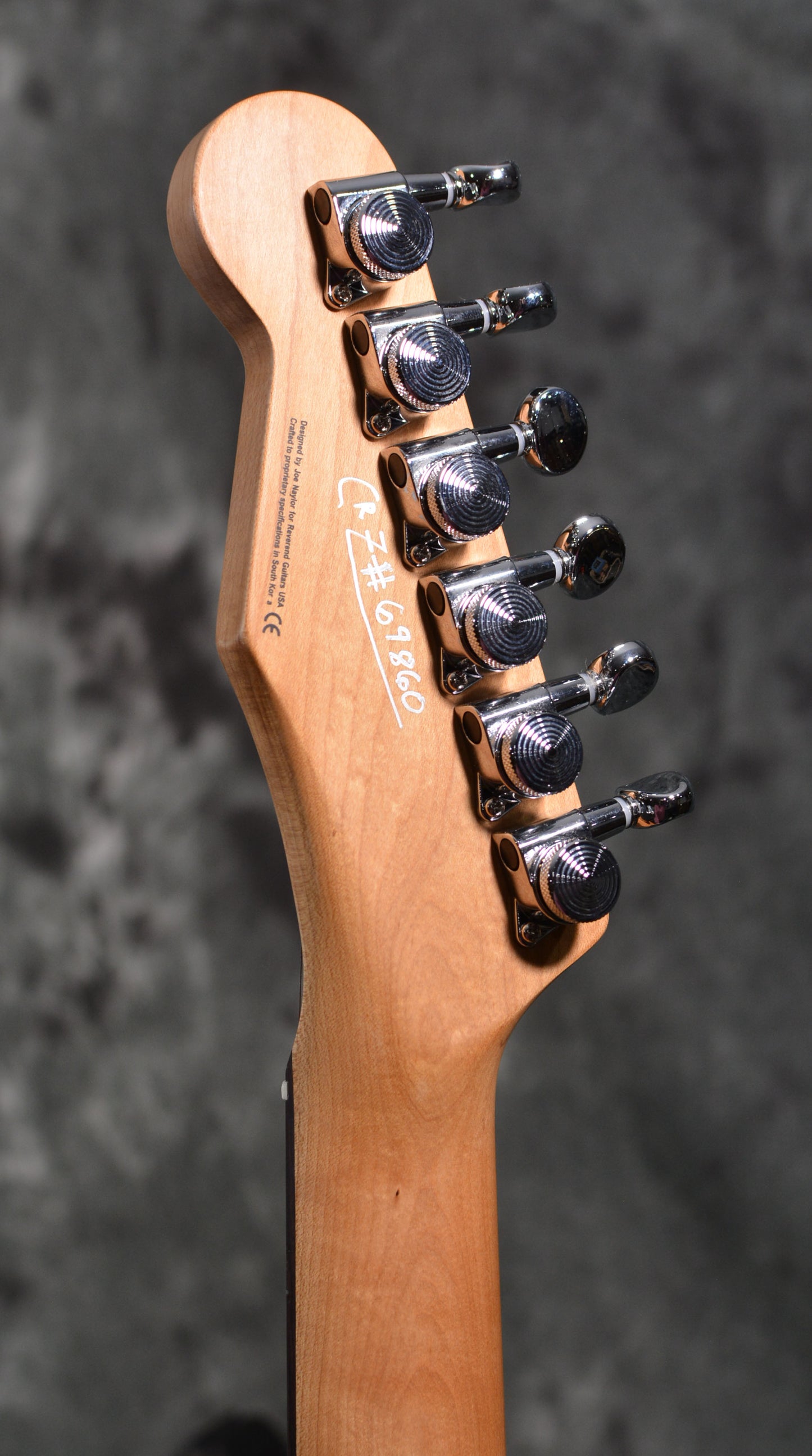 Reverend Charger H90 Wilkinson Midnight Black