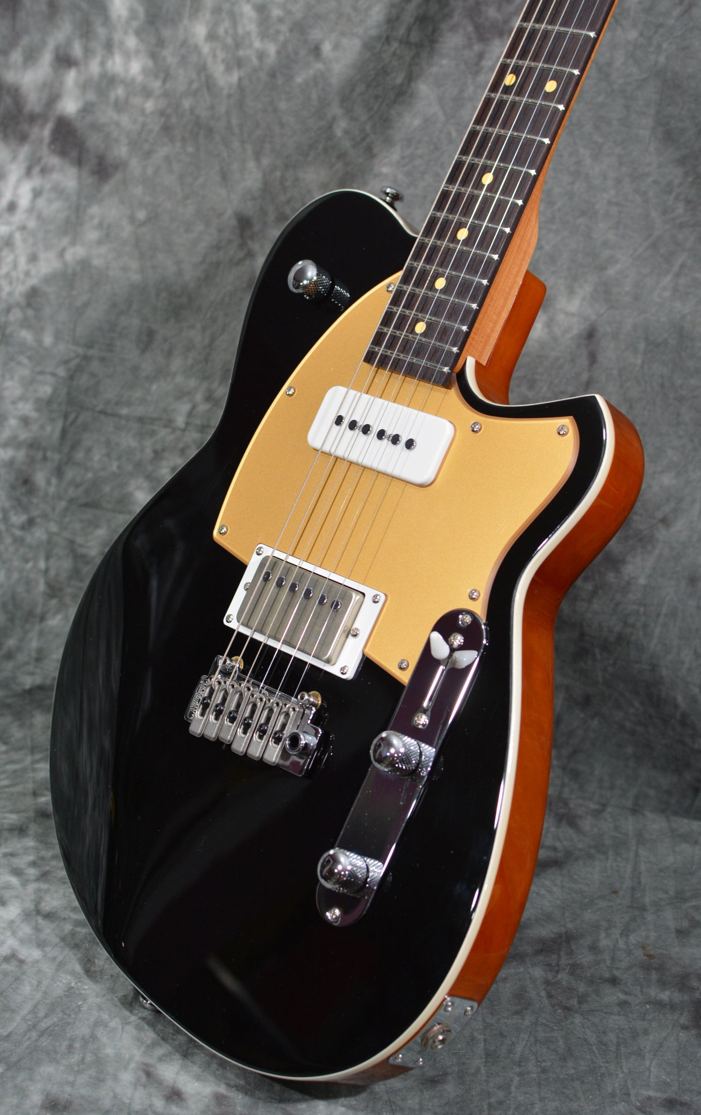Reverend Charger H90 Wilkinson Midnight Black