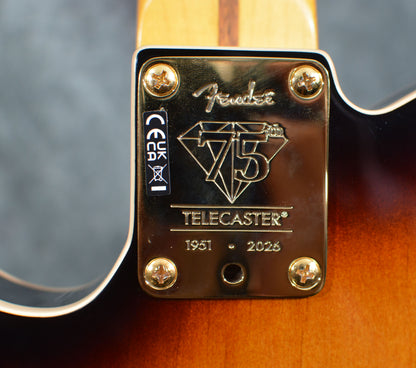 Fender 75th Anniversary American Professional Custom Telecaster Sunburst