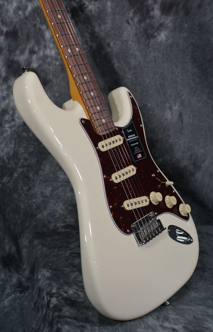 Fender American Professional II Stratocaster Olympic White Rosewood Board
