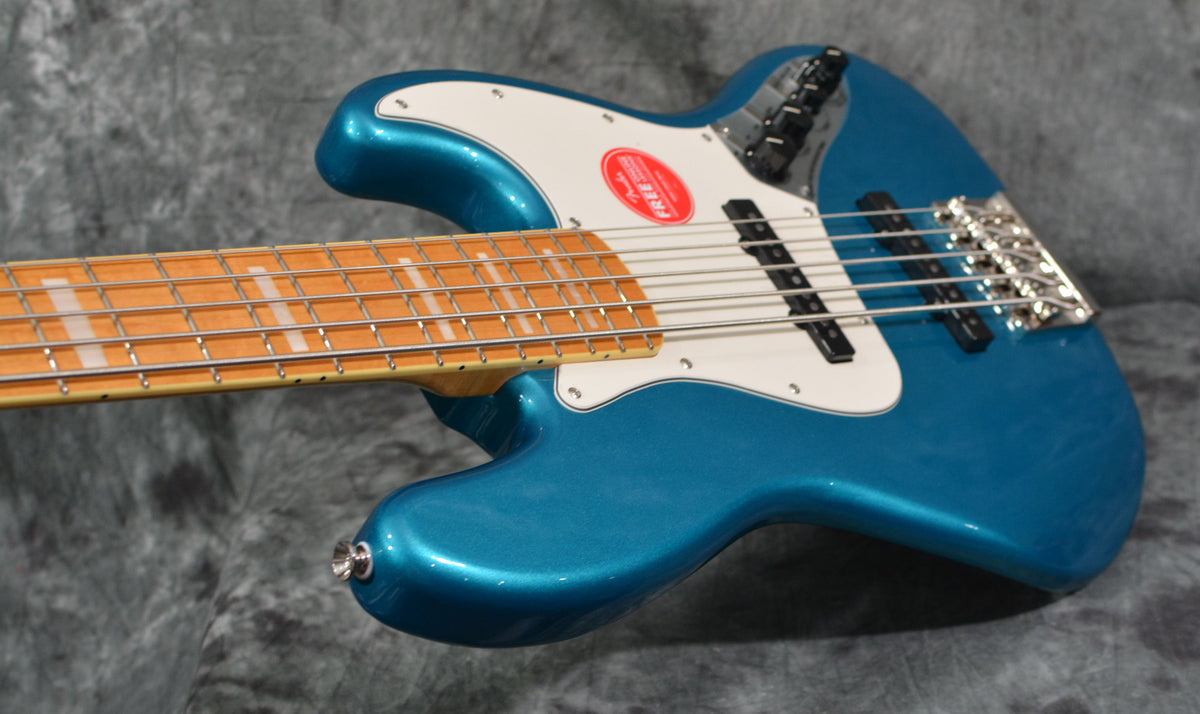 Squier Classic Vibe Active '70s Jazz Bass 5-String Ocean Turquoise