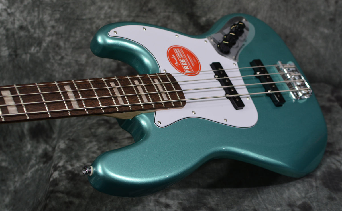 Squier Affinity Series Active Jazz Bass 4-String Mystic Sea Foam