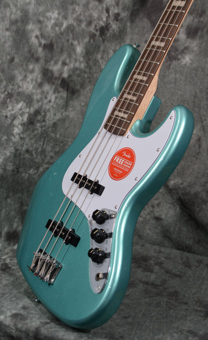Squier Affinity Series Active Jazz Bass 4-String Mystic Sea Foam