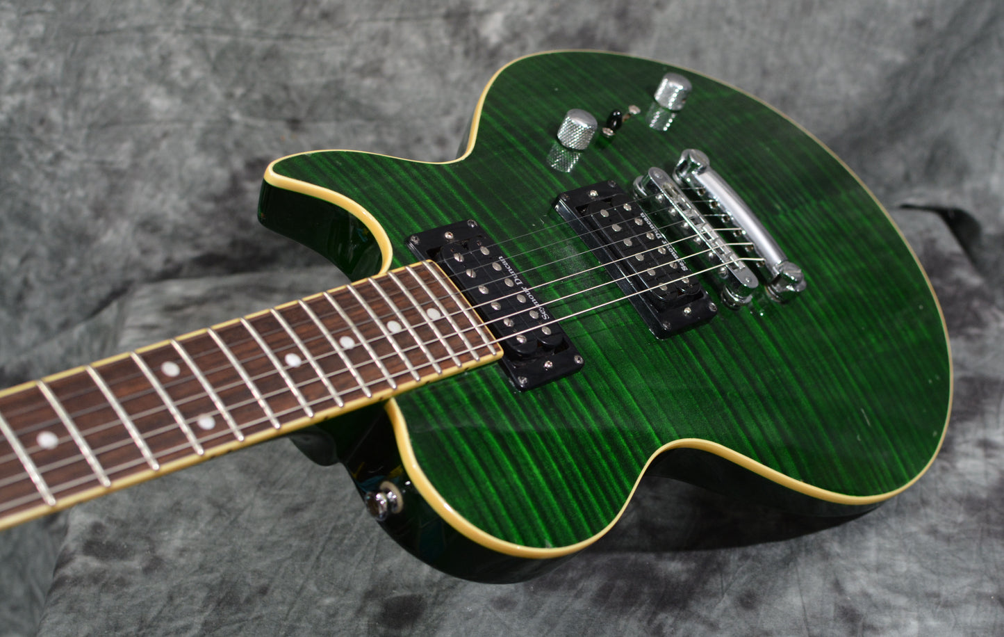 Brian Moore iM i2 LP Style Green Flame