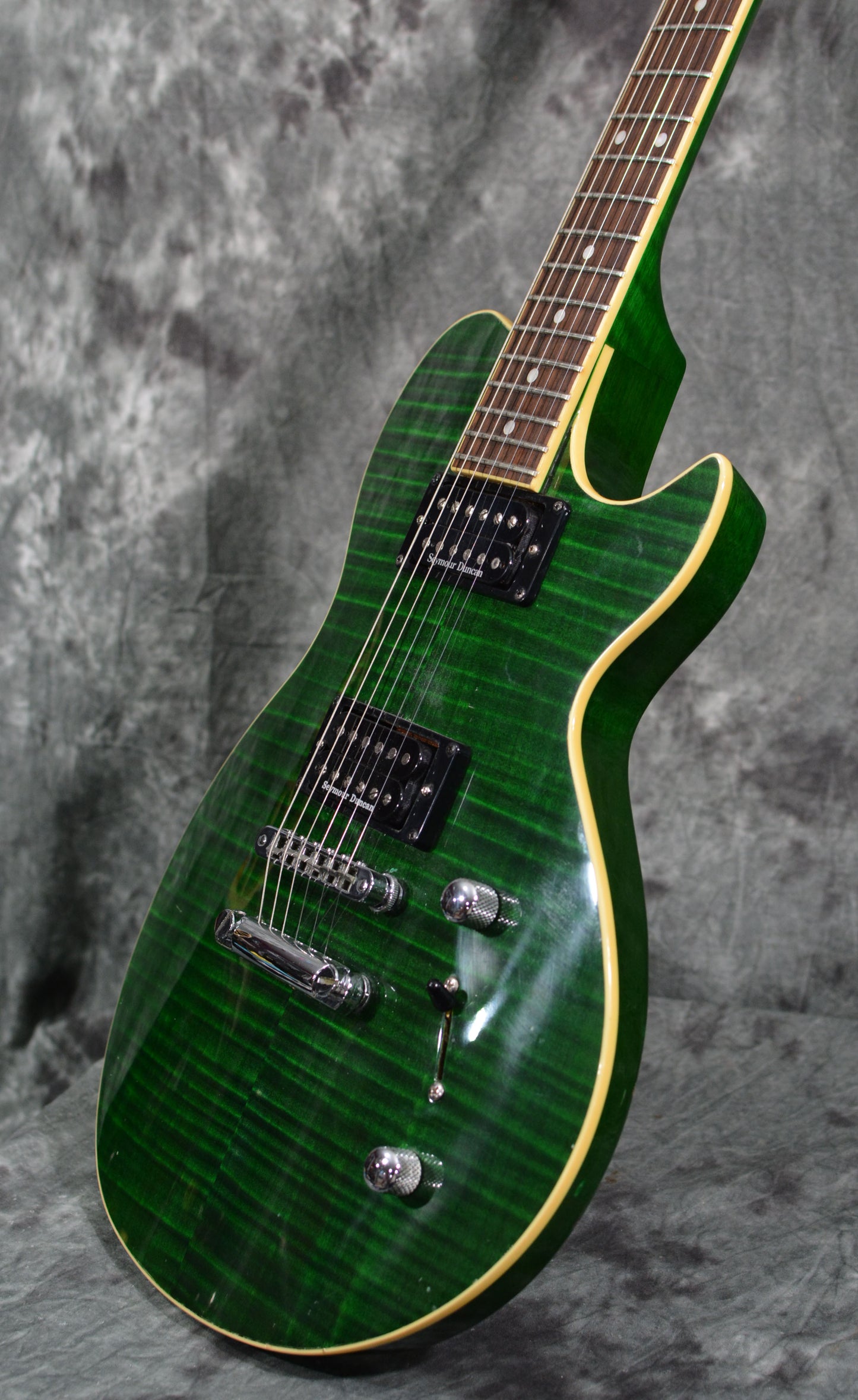 Brian Moore iM i2 LP Style Green Flame
