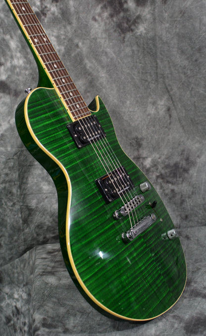 Brian Moore iM i2 LP Style Green Flame