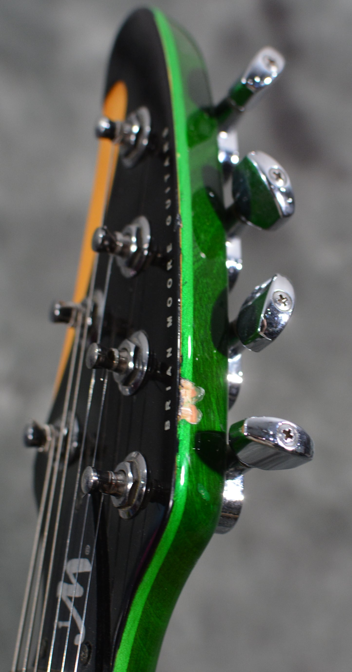 Brian Moore iM i2 LP Style Green Flame