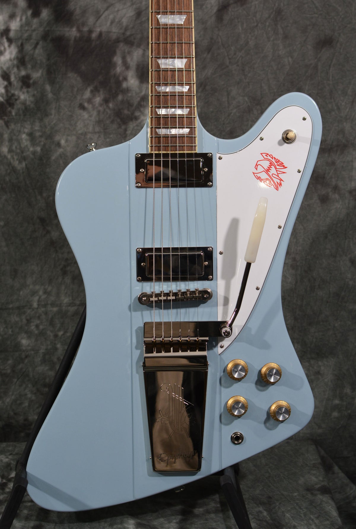 Epiphone Inspired by Gibson Custom 1963 Firebird V Frost Blue 