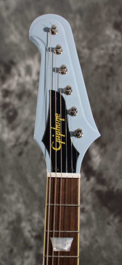 Epiphone Inspired by Gibson Custom 1963 Firebird V Frost Blue