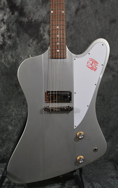 Epiphone Inspired by Gibson Custom 1963 Firebird 1 Silver Mist