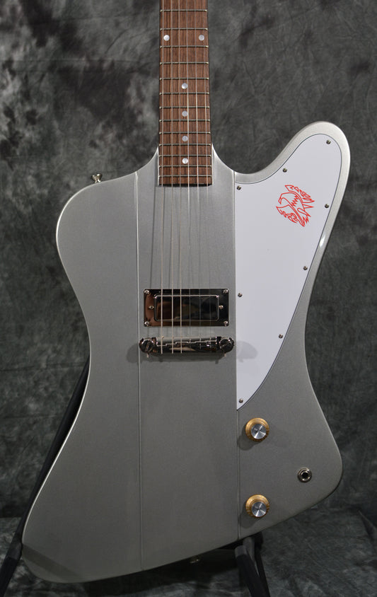 Epiphone Inspired by Gibson Custom 1963 Firebird 1 Silver Mist