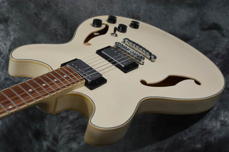 Ibanez Artcore AS-73 Semi Hollowbody Electric Ivory White