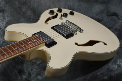 Ibanez Artcore AS-73 Semi Hollowbody Electric Ivory White